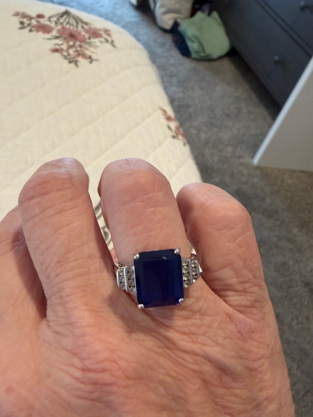 Sterling Silver Ring and Pendant .925
